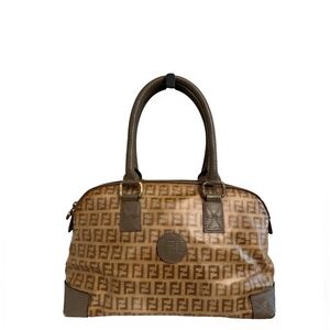 Forever Bauletto leather satchel FendiVintage